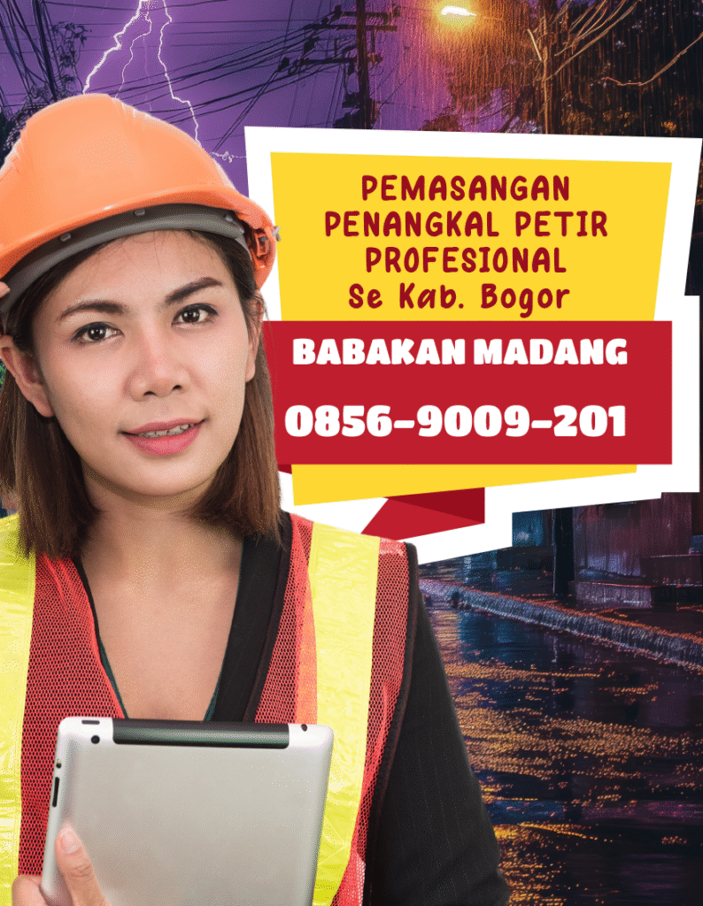 Pasang Penangkal Petir Babakan madang