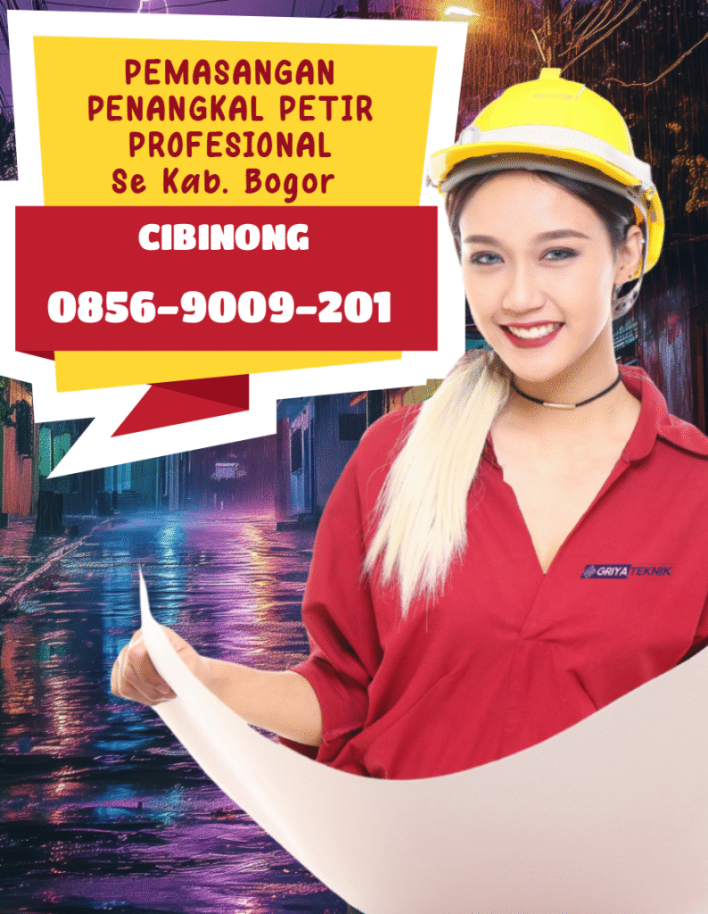Pasang penangkal Petir Cibinong
