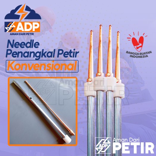 Penangkal Petir Konvensional Tombak -2