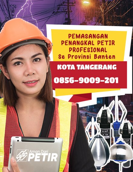 Jual Penangkal Petir Lengkap Area Tangerang