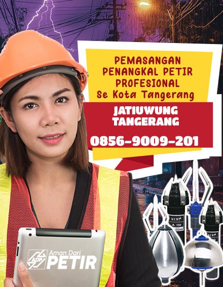 Jual Penangkal Petir area Jatiuwung