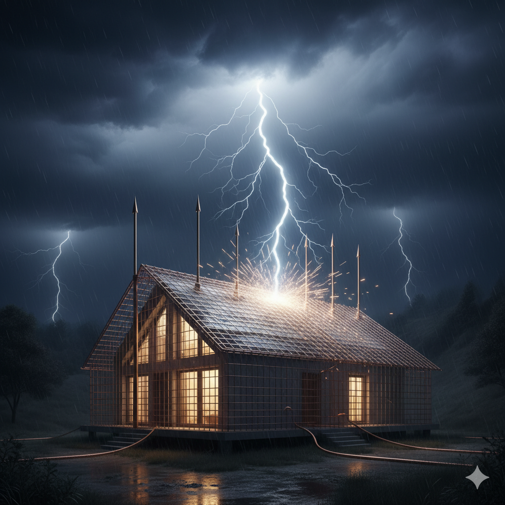 PENANGKAL PETIR RUMAH TERBAIK DI 2025